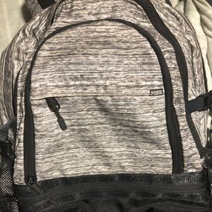 Pink campus bookbag